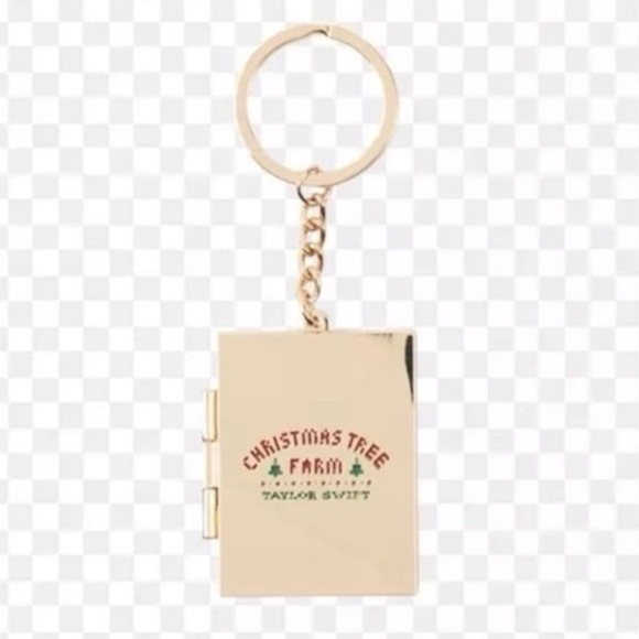 Taylor Swift Christmas Tree Farm Keychain - Picture 2 of 5